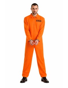 Costume Carcerato Guantanamo Taglia L - di alta qualità, ideale per il carnevale, feste a tema ed eventi speciali